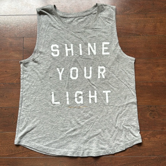 Spiritual Gangster Shine Your Light Tank - Picture 1 of 4